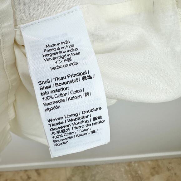 J.Crew Crewcuts Girls Flutter Sleeve Dress Midi Ivory Formal Party Size 5 NWT - Picture 10 of 15